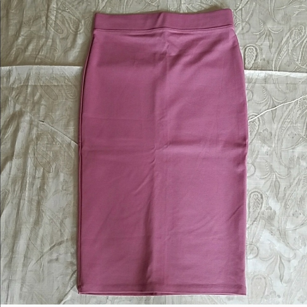 Pink Pencil Skirt